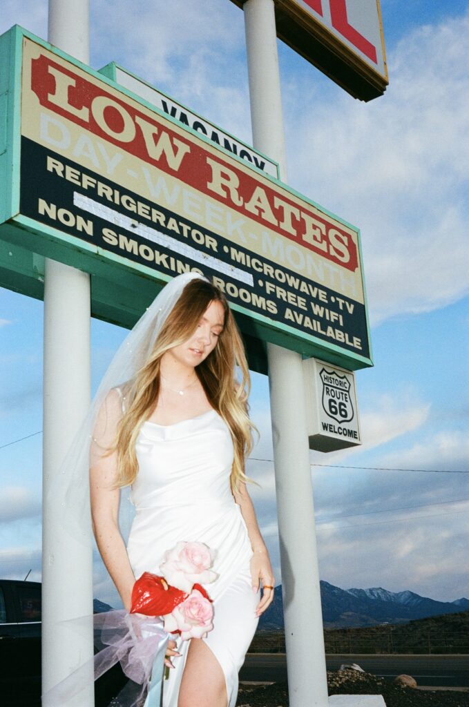 modern anti-bride styled shoot